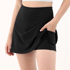 Ododos High Waist Tennis Skorts With Pockets size Small